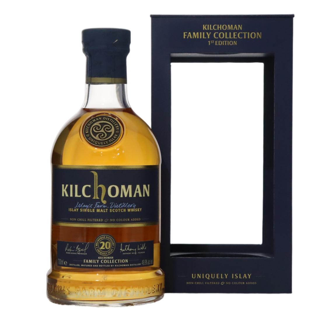 Kilchoman Family Collection 20 Year Old 1st Edition N/Acl 49.90% Scotland Whisky 