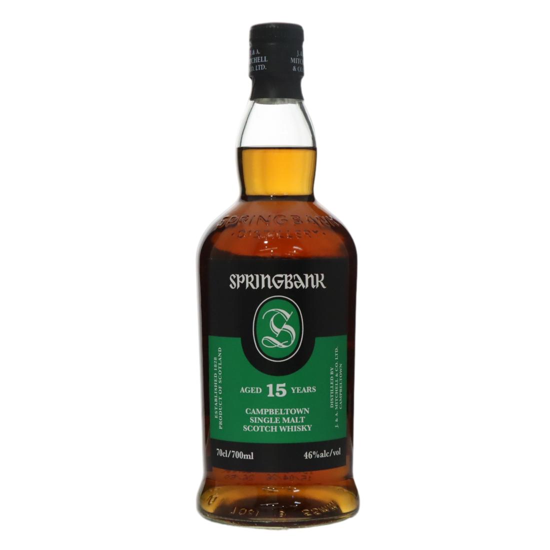 Springbank 15 Year Old N/Acl 46.00% Scotland Whisky