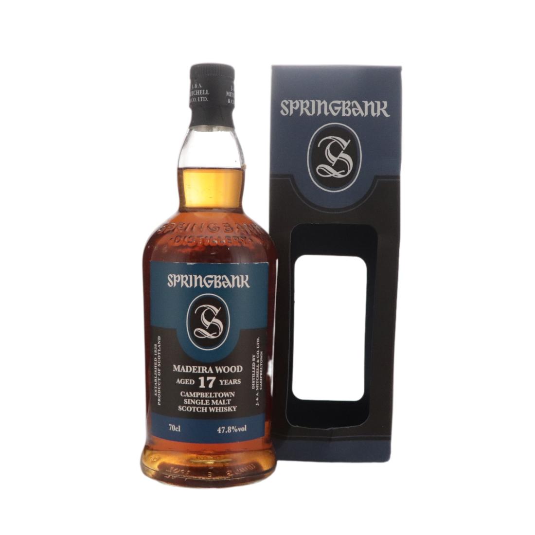 Springbank 2002 Madeira Wood 17 Year Old N/Acl 47.80% Scotland Whisky