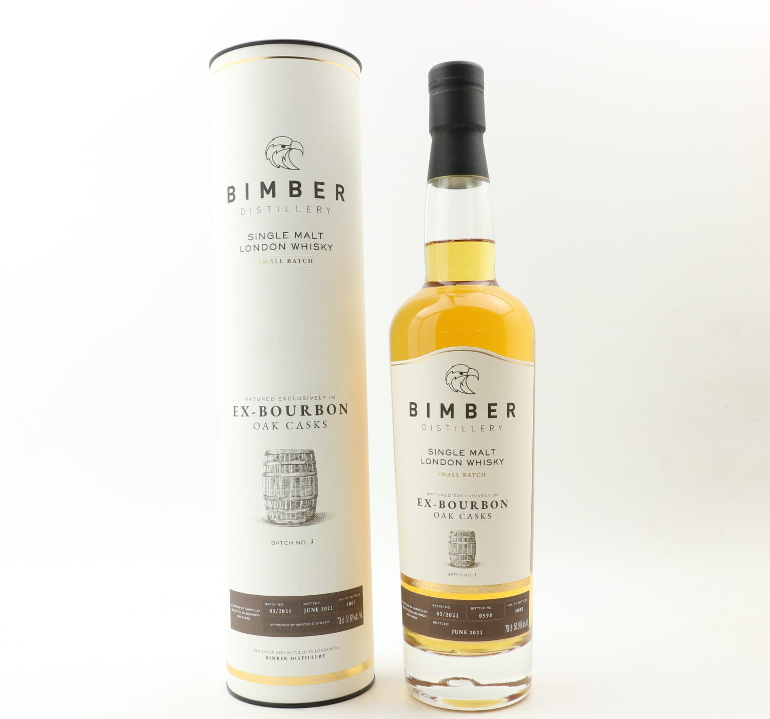 Bimber Ex-Bourbon Oak Casks Batch #3 Whisky