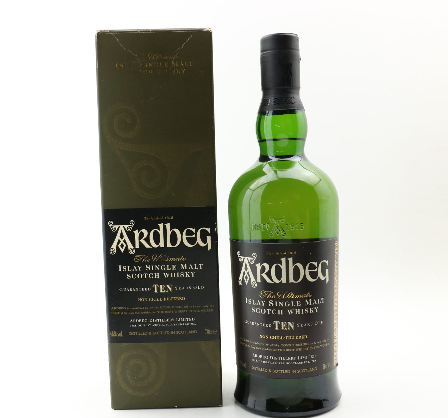 Ardbeg 10 Year Old Whisky 