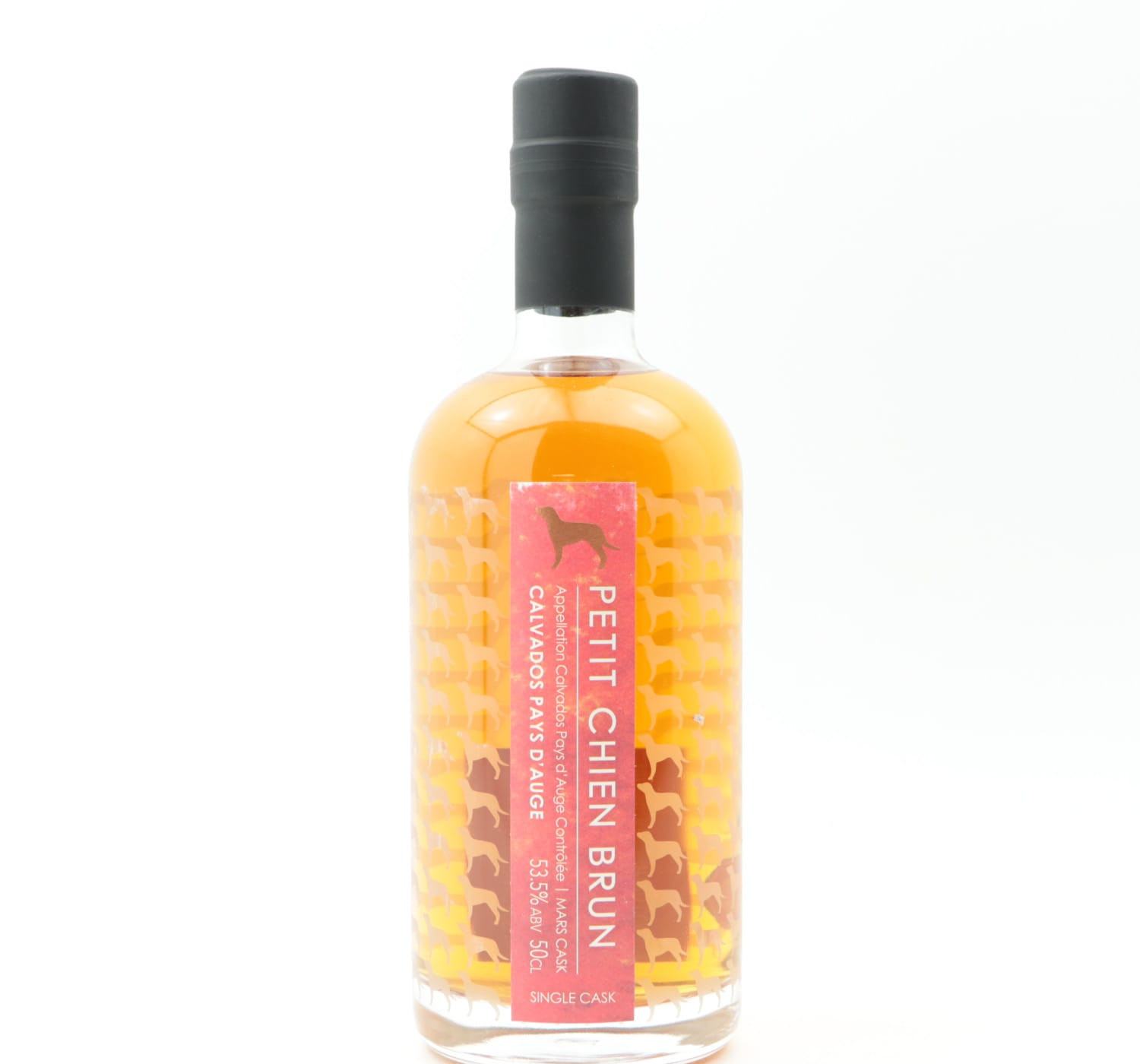 Petit Chien Brun Calvados Pays D’Auge Little Brown Dog 50cl Whisky 