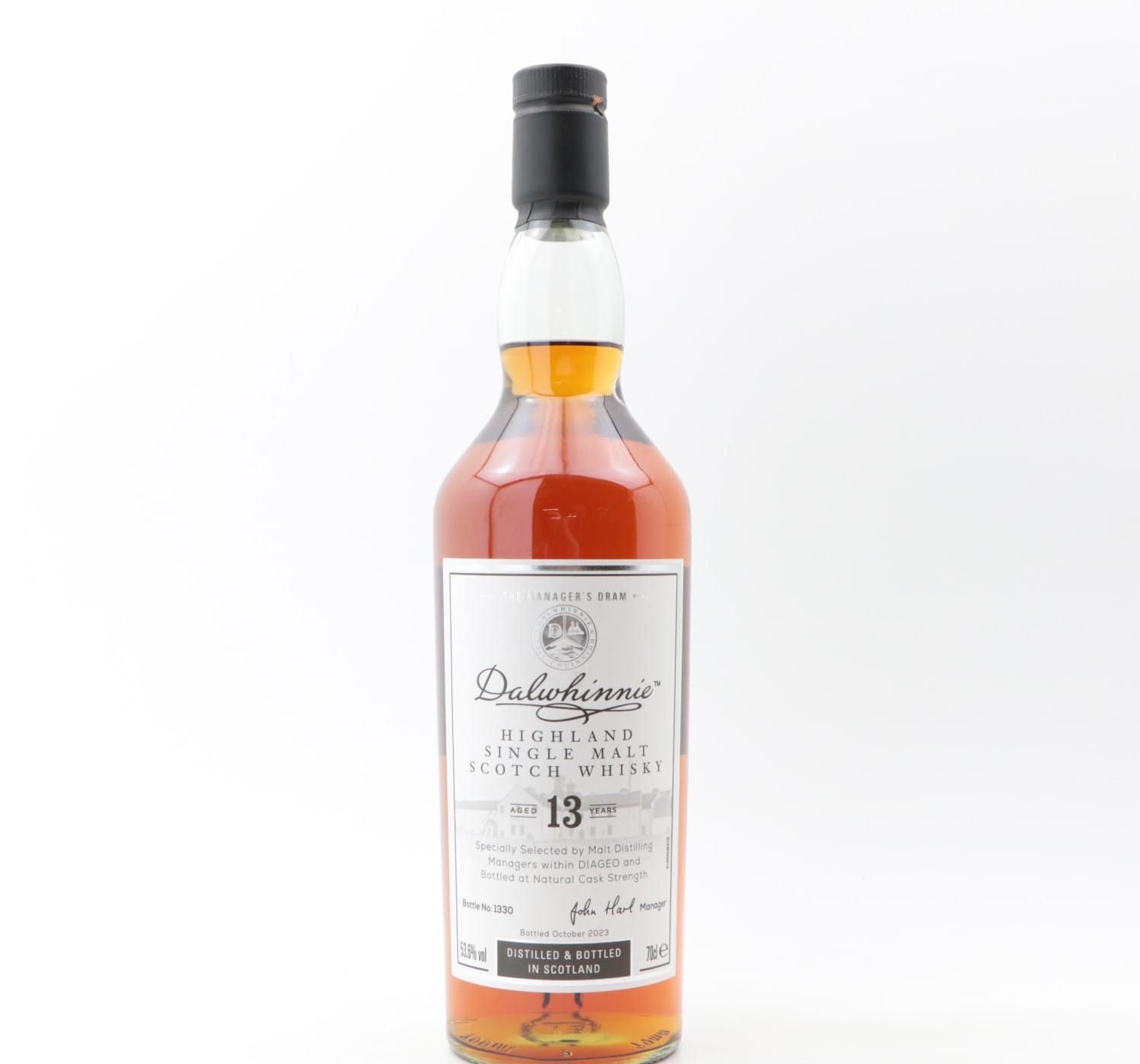 Manager’s Dram Dalwhinnie 13 Year Old Whisky 