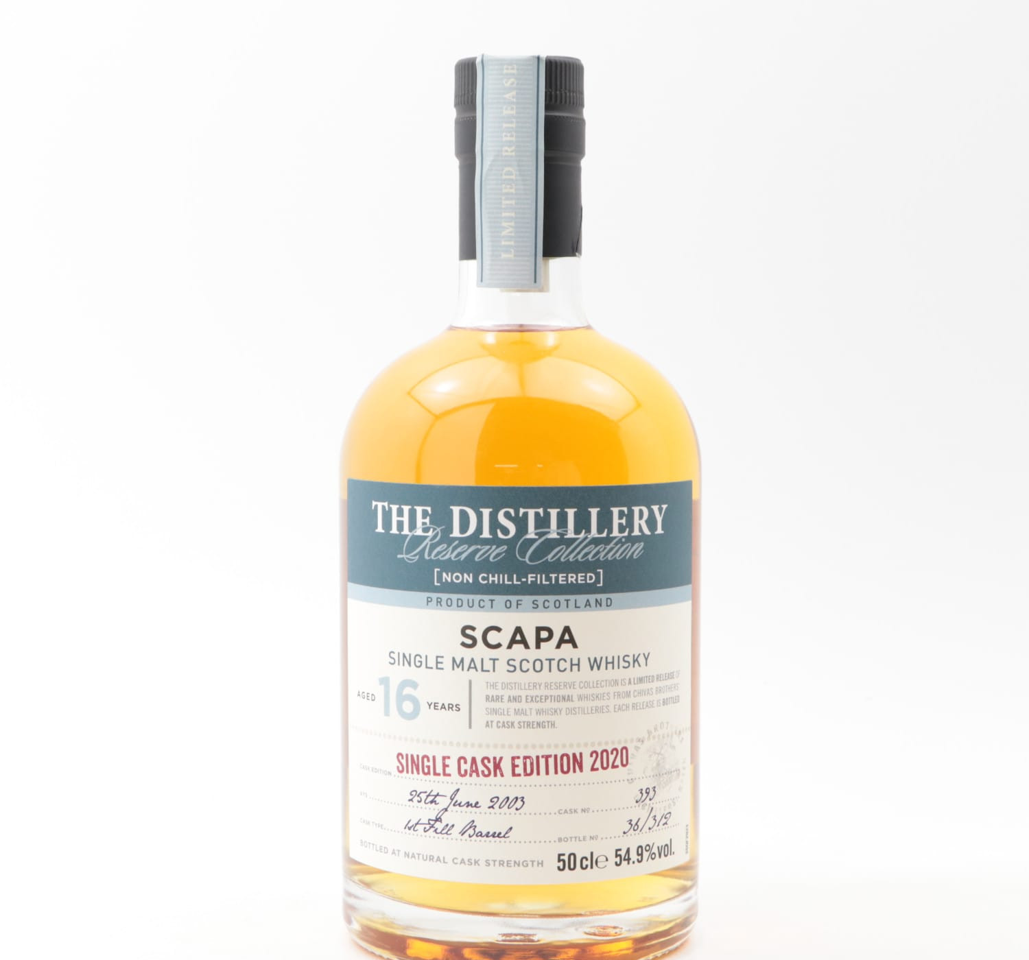 Scapa 2003 16 Year Old Distillery Reserve Collection 50cl Whisky 