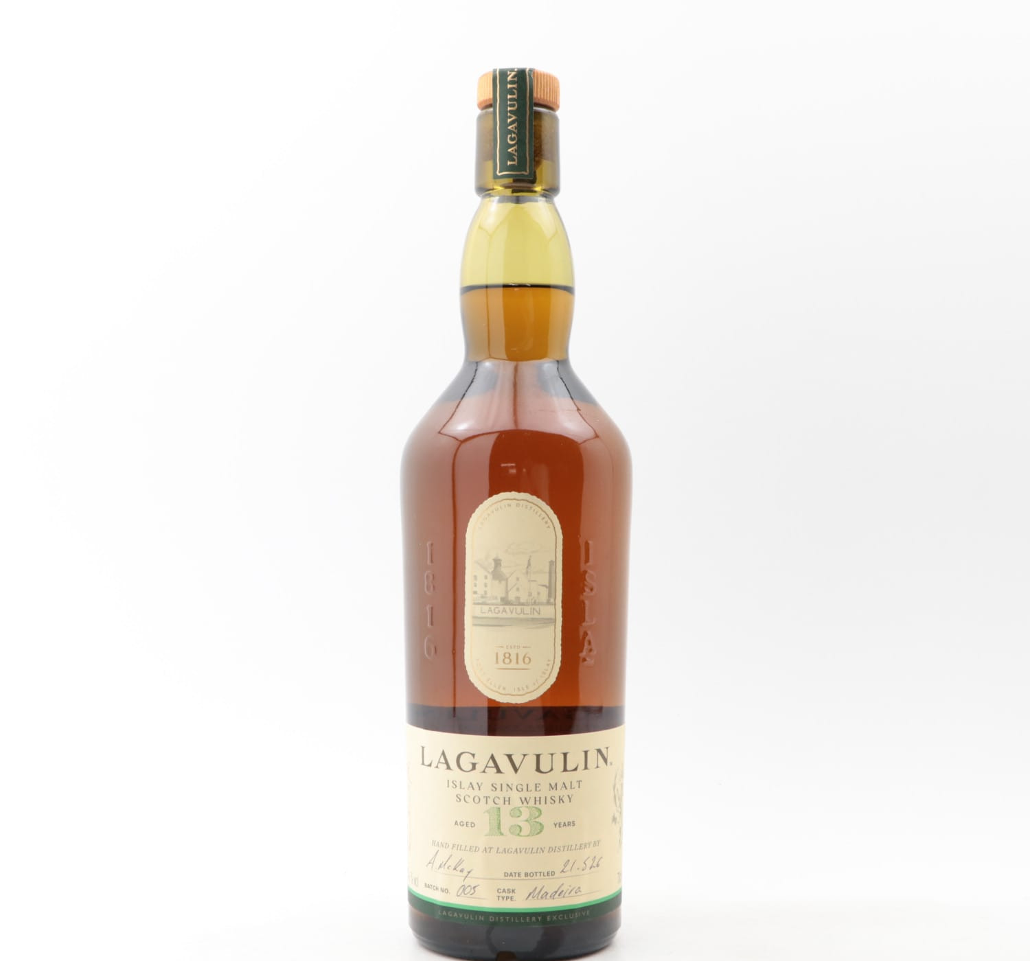 Lagavulin 13 Year Old Hand Filled Distillery Exclusive Batch #5 Whisky 