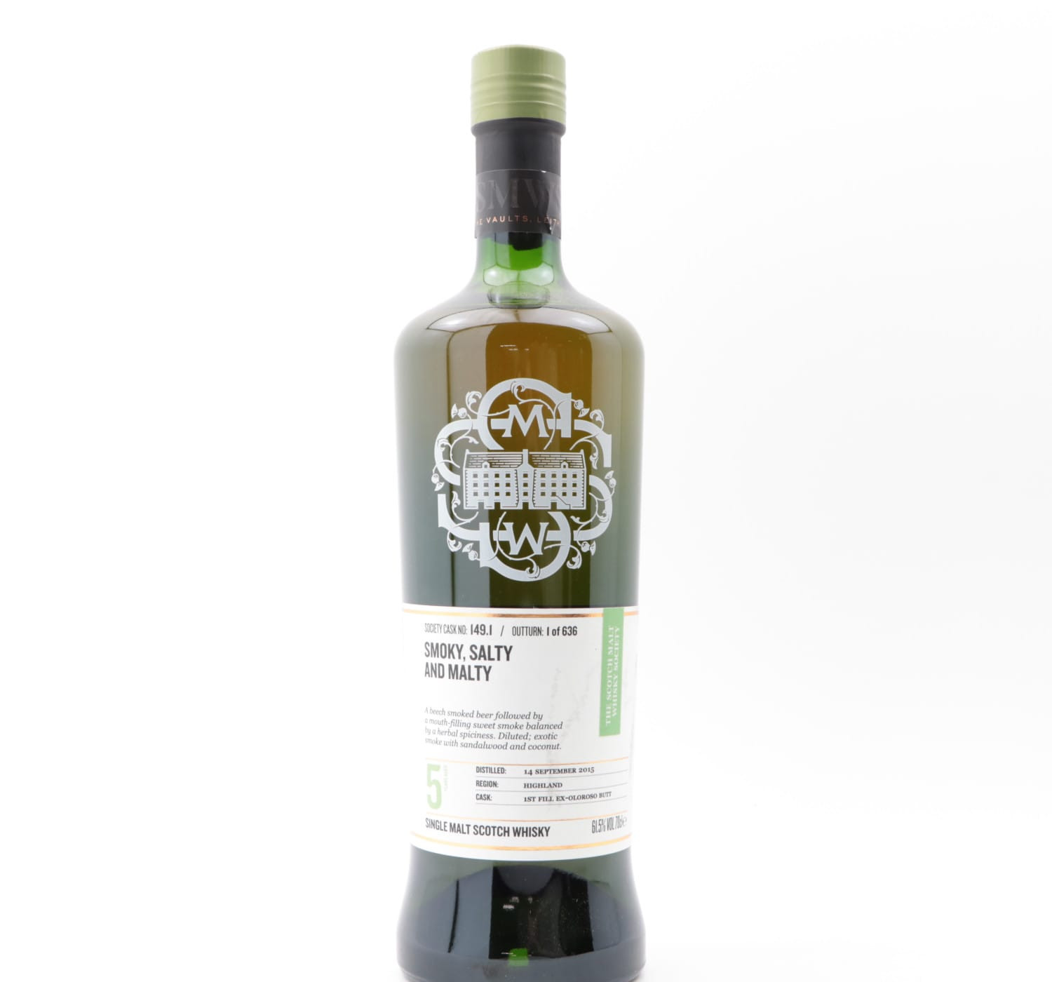 SMWS 149.1 Ardnamurchan 2015 5 Year Old Whisky