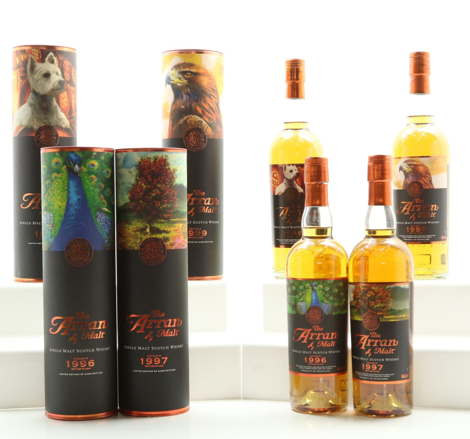 Arran Icons Collection 4 x 70cl Whisky 