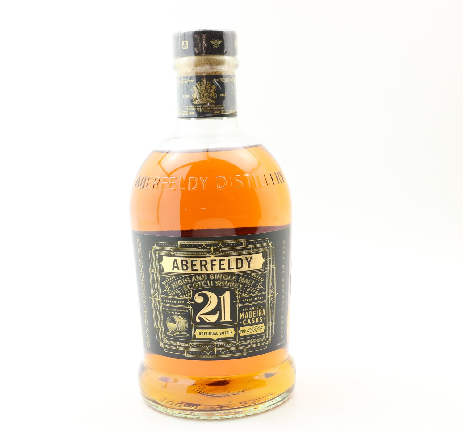 Aberfeldy 21 Year Old Madeira Cask Whisky 