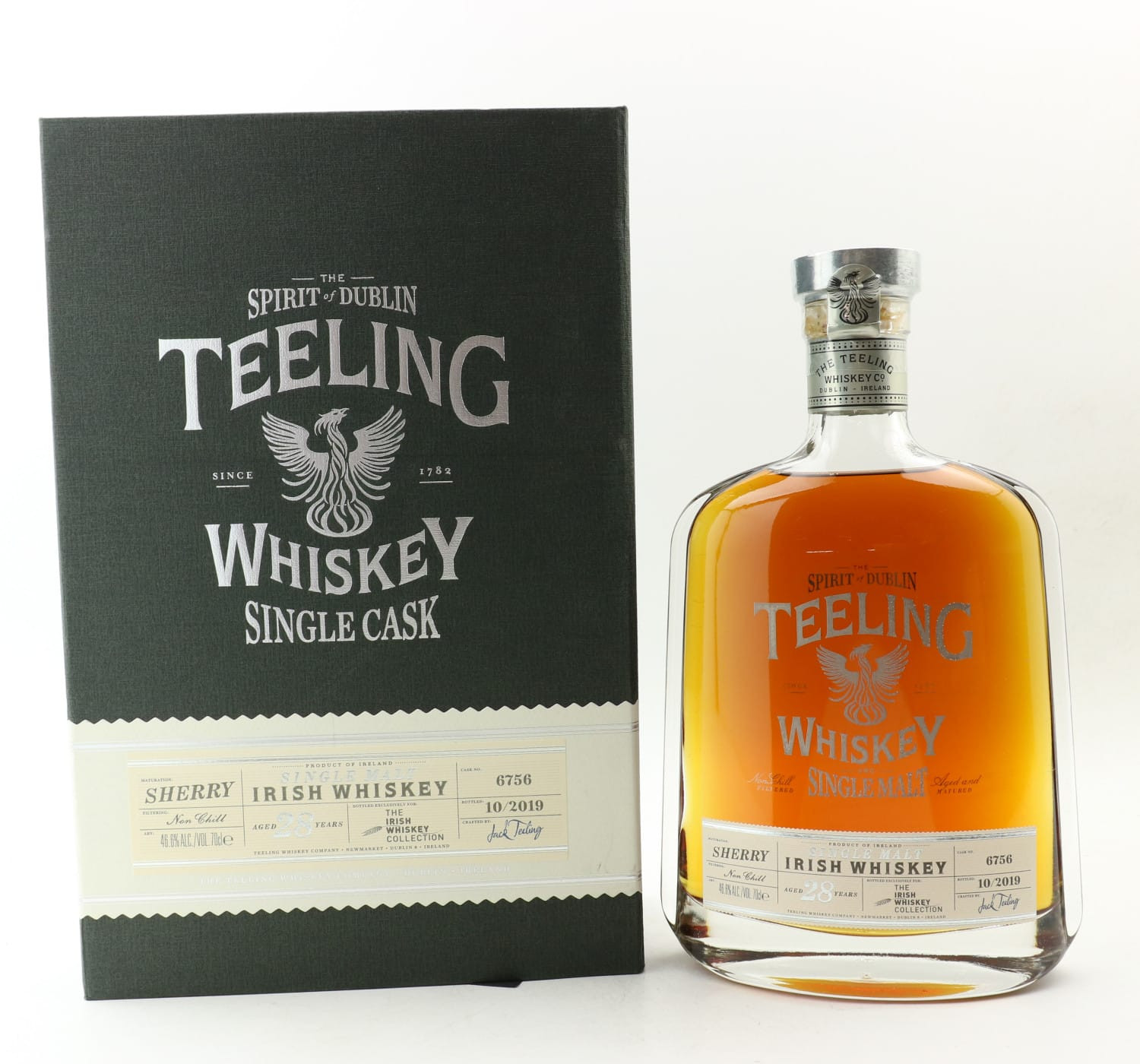 Teeling 28 Year Old Single Cask #6756 for The Irish Whiskey Collection Whisky 