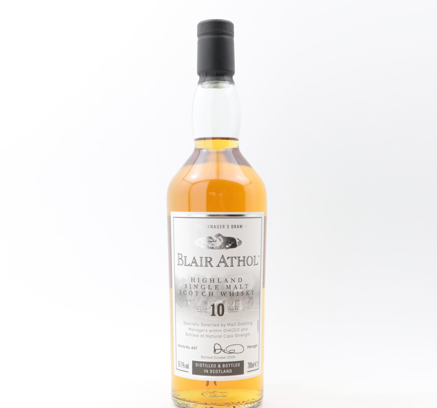 Manager’s Dram Blair Athol 10 Year Old Whisky 
