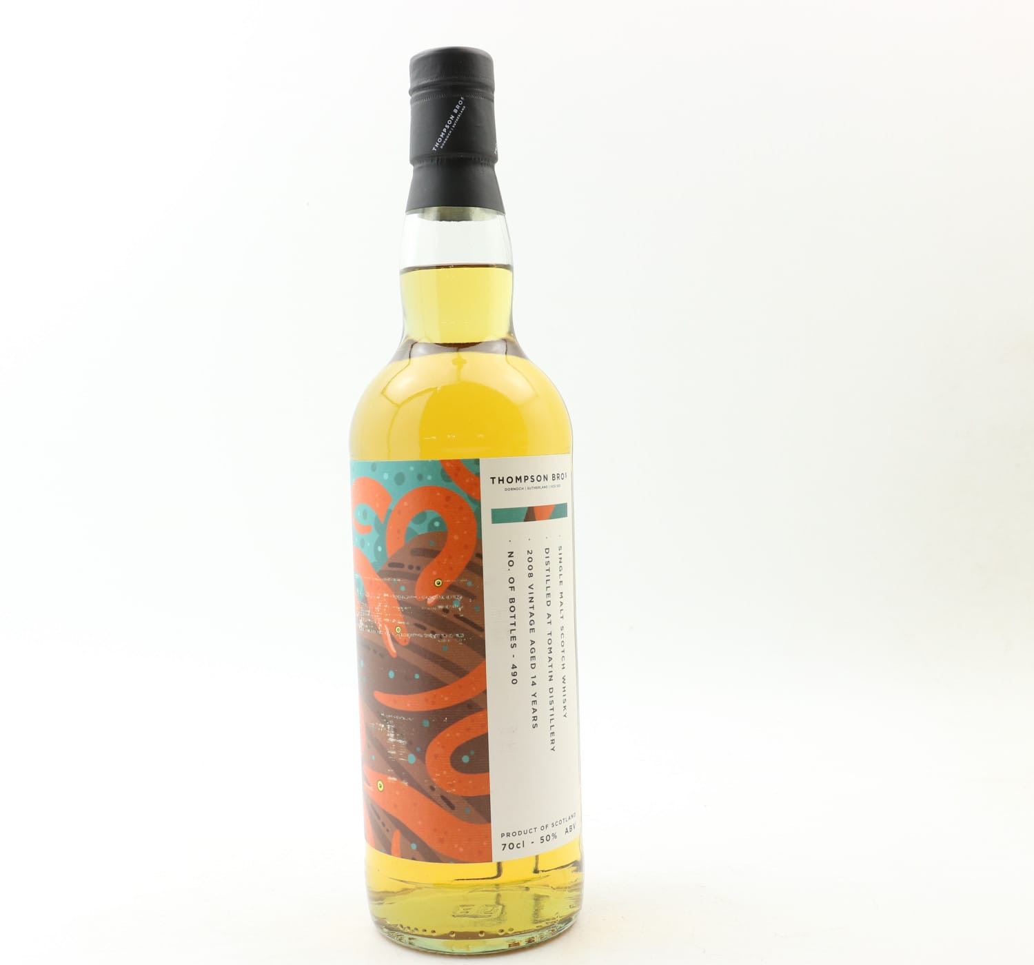 Tomatin 2008 14 Year Old Thompson Bros Whisky 