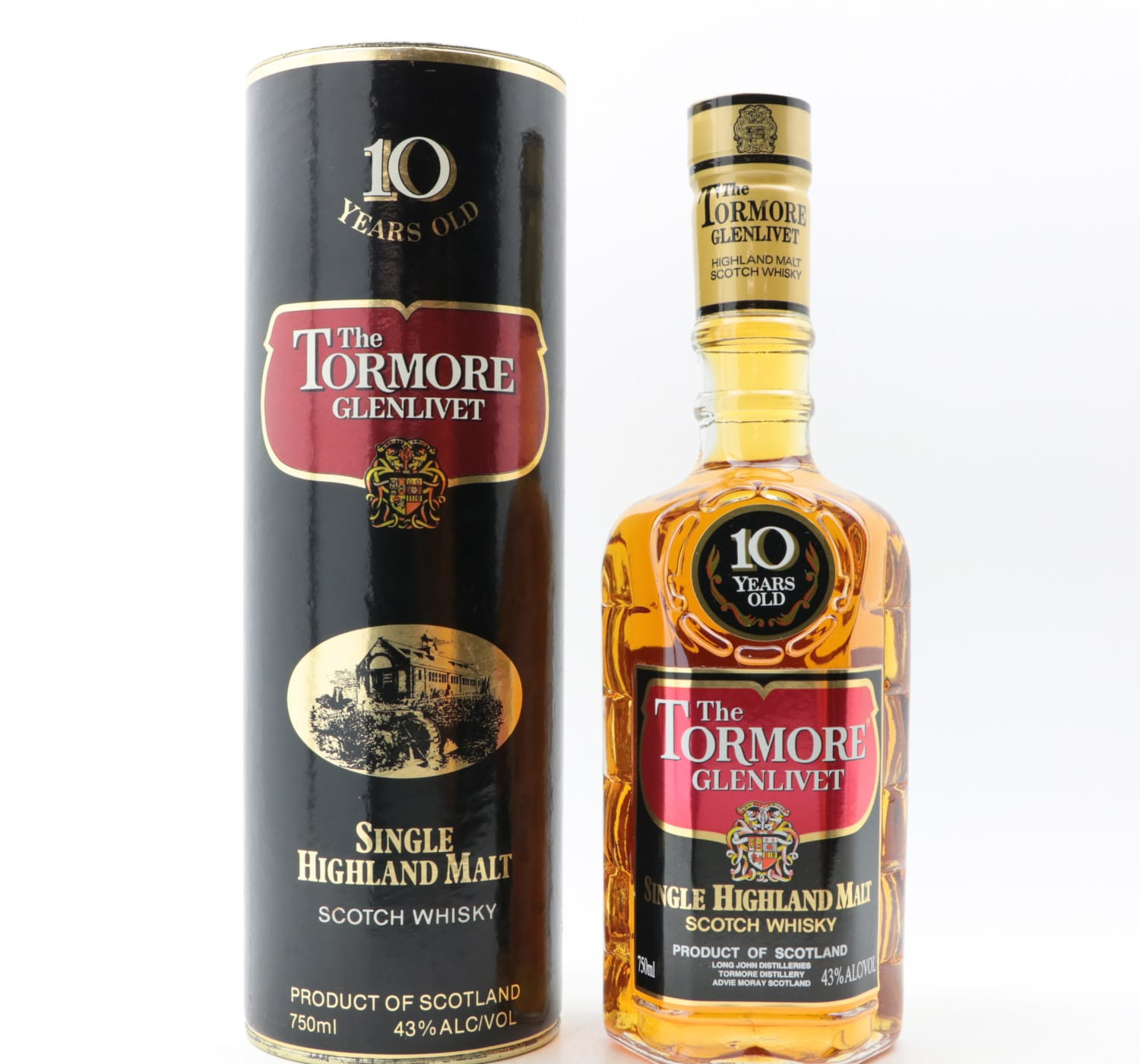 Tormore Glenlivet 10 Year Old 75cl Whisky 