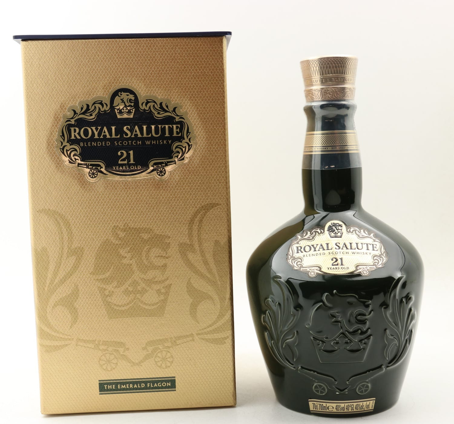 Chivas Royal Salute 21 Year Old Emerald Flagon Whisky
