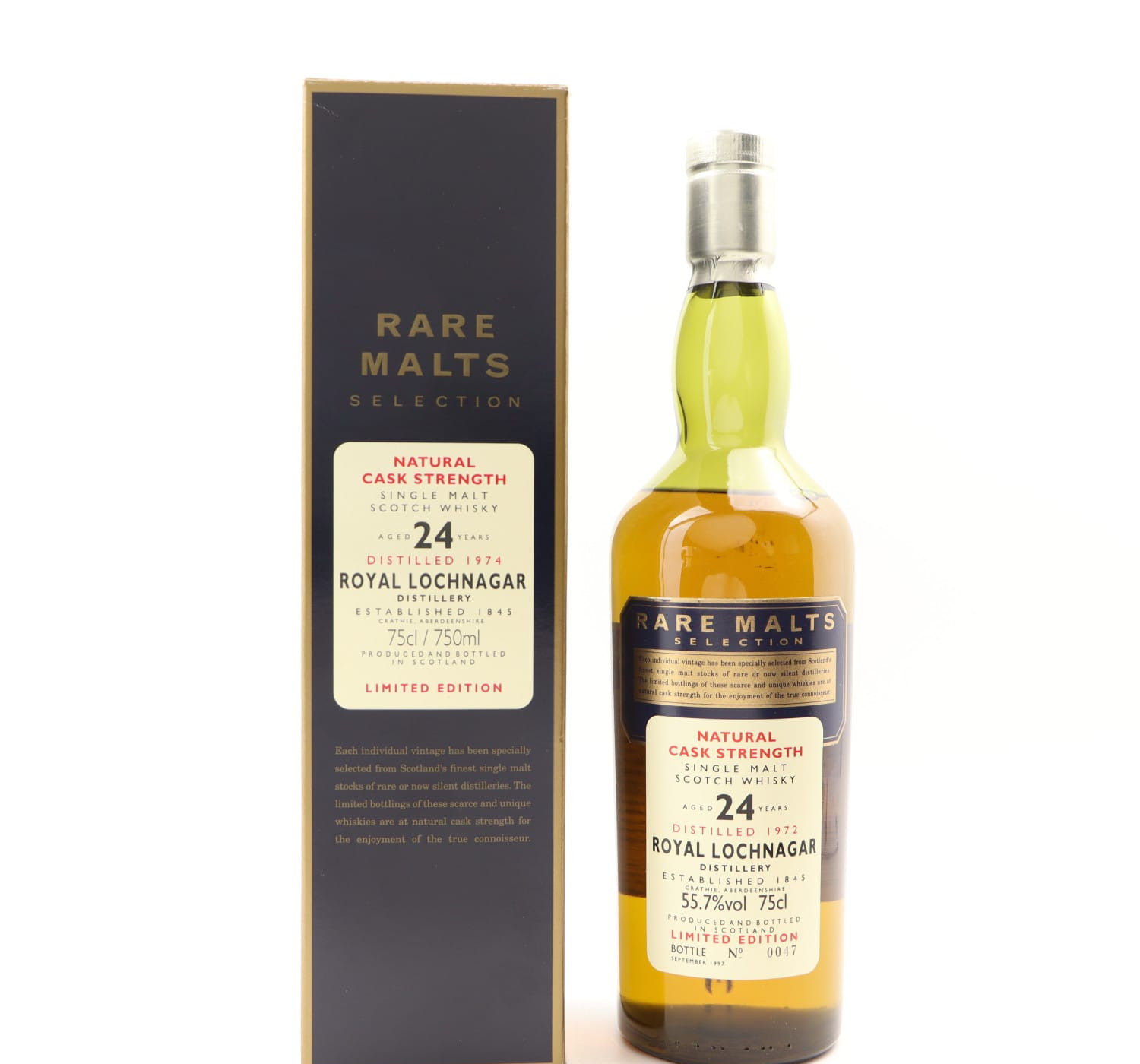 Rare Malts Royal Lochnagar 1972 24 Year Old 75cl Whisky 