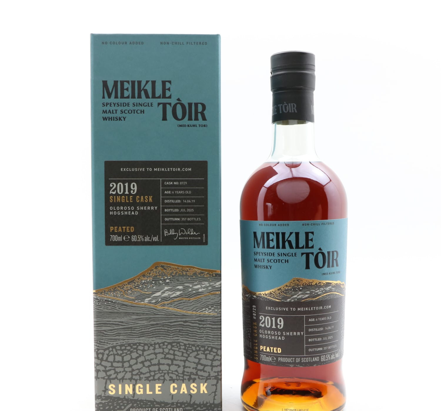 Meikle Toir 2019 6 Year Old Single Cask #8729 Whisky 