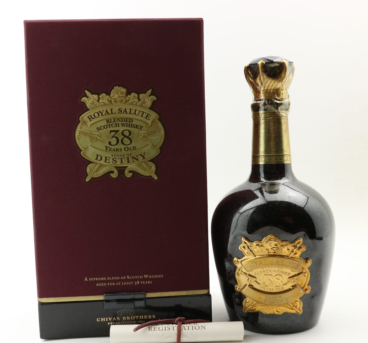 Chivas Royal Salute 38 Year Old Stone Of Destiny 50cl Whisky 