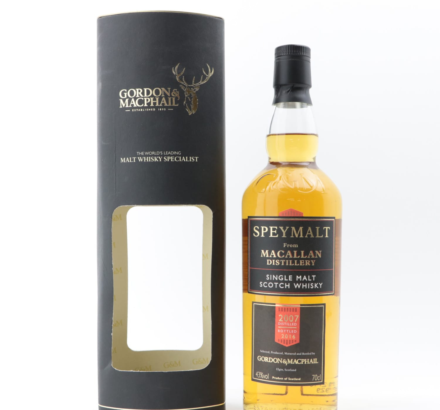 Macallan Speymalt 2007 Gordon & MacPhail Whisky 