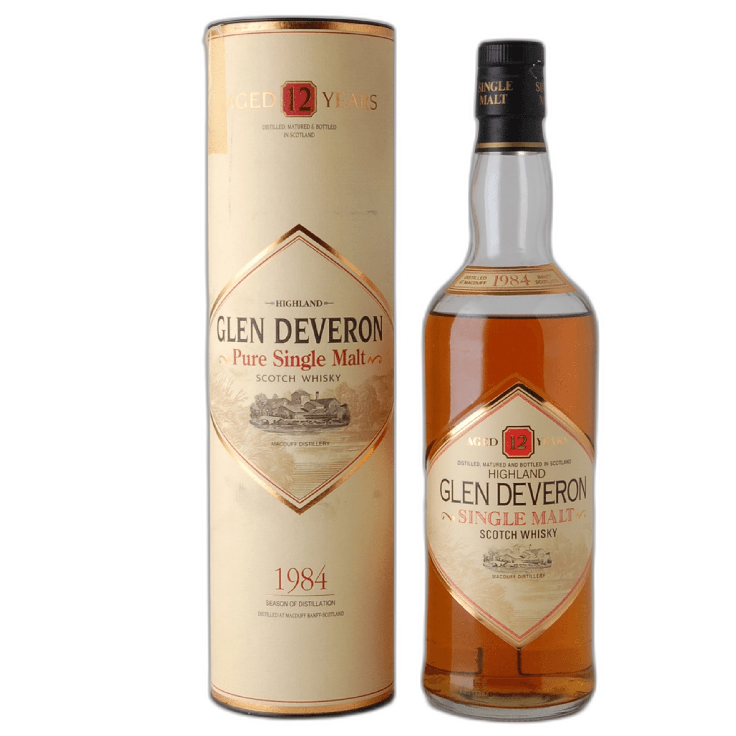 Glen Deveron 1984 12 Year Old 70cl 40% Scotland Whisky 