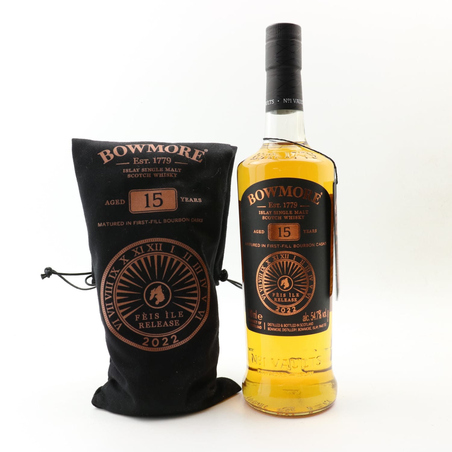 Bowmore 15 Year Old Feis Ile 2022 70cl 54.70% Islay Scotland Whisky 