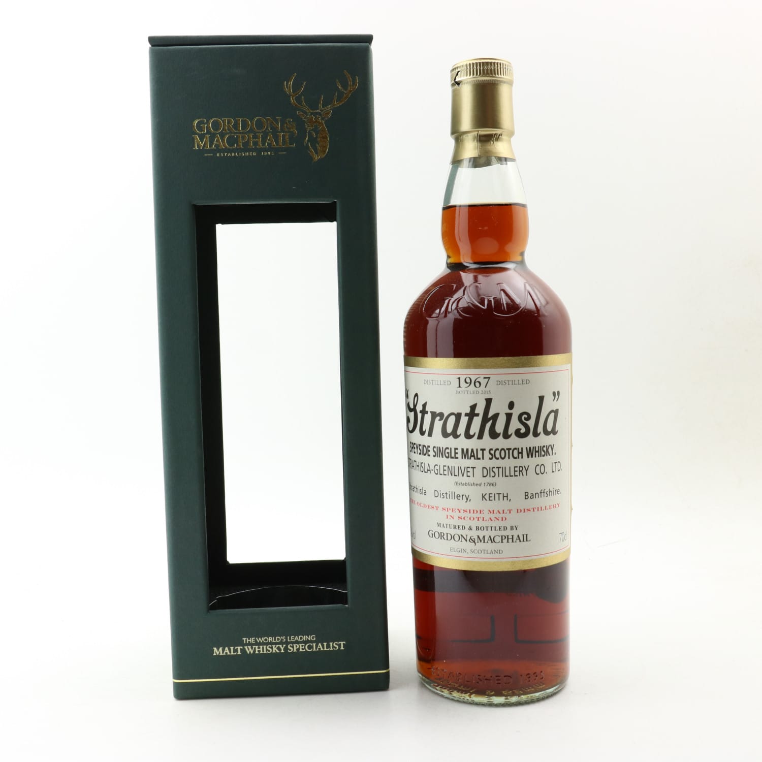 Strathisla 1967 Gordon & MacPhail 70cl 43.00% Scotland Speyside Whisky