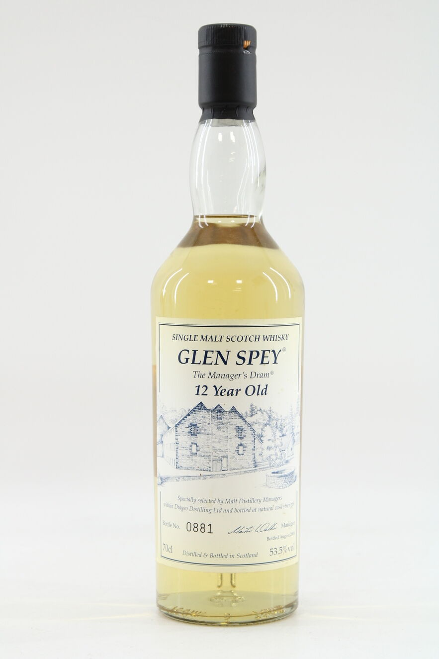 Glen Spey – 12 Years Old – Manager’s Dram 70cl 53.5% Scotland Speyside Whisky 