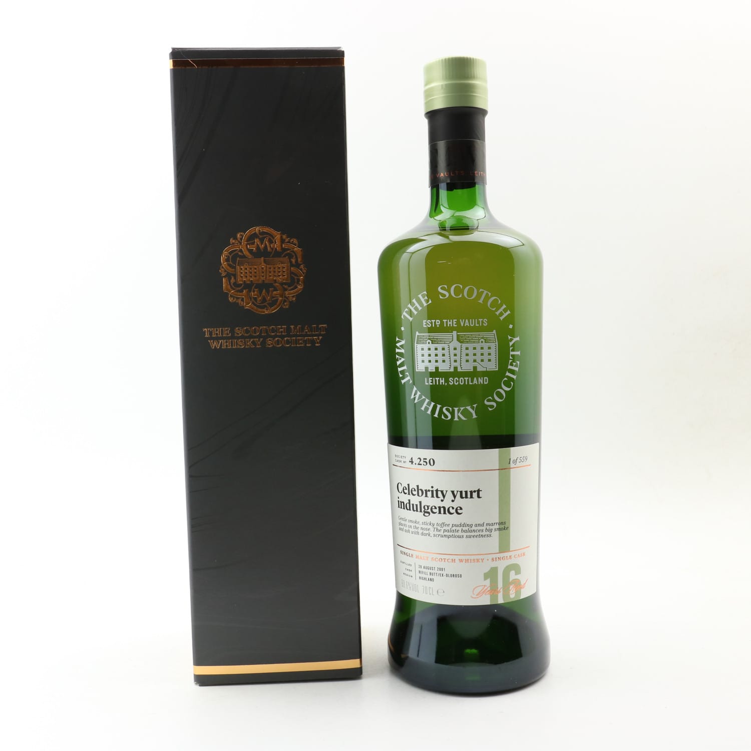 SMWS 4.250 Highland Park 2001 16 Year Old 70cl 60.60% Islands Scotland Whisky 