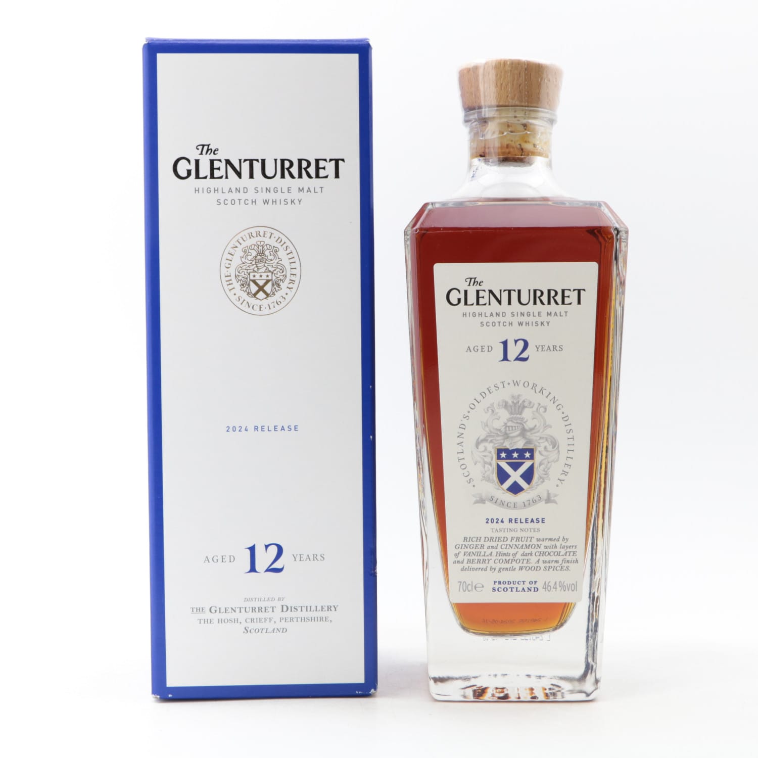 Glenturret 12 Year Old 2024 Release 70cl 46.40% Highlands Scotland Whisky 