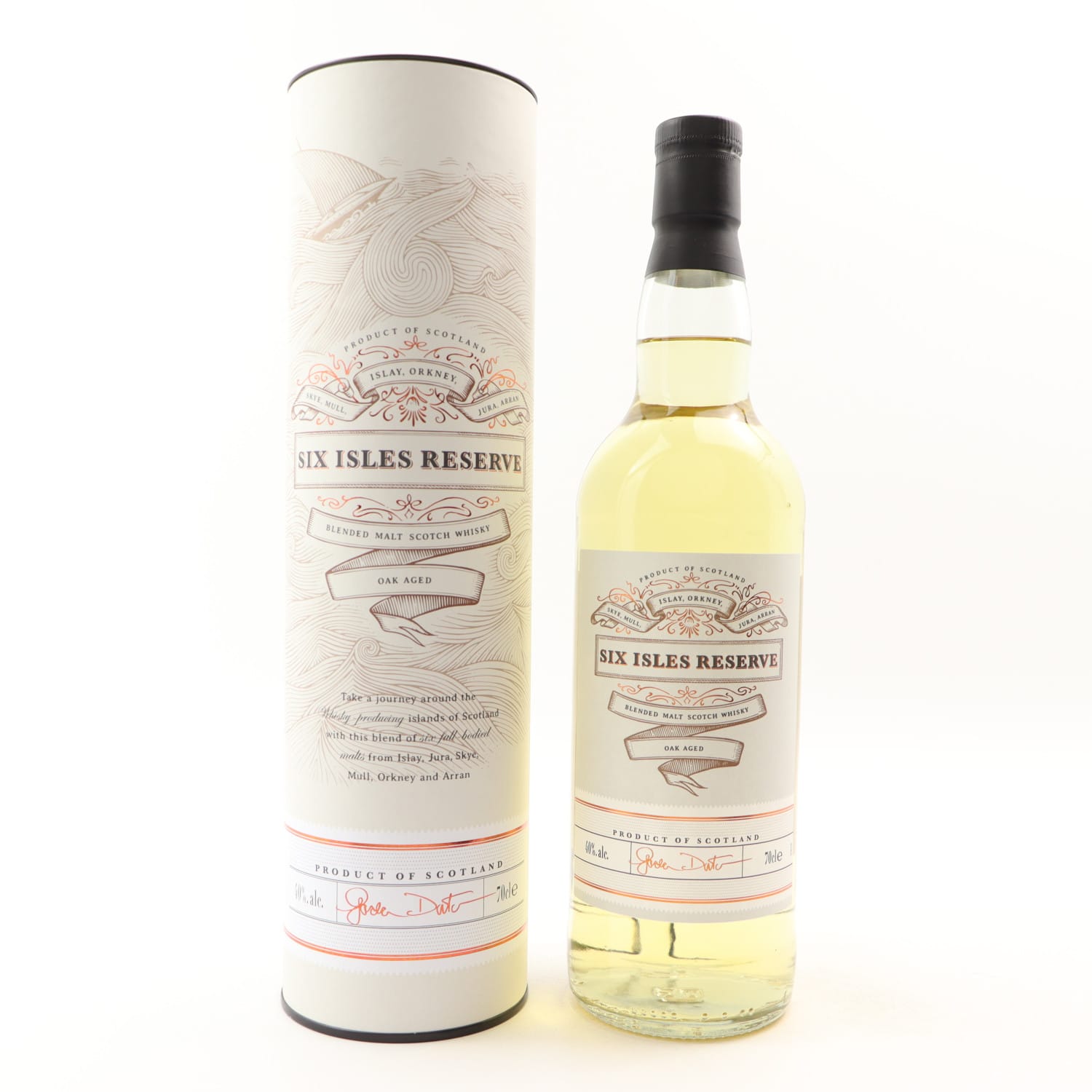 The Six Isles Blended Malt 70cl 40.00% Scotland Whisky 