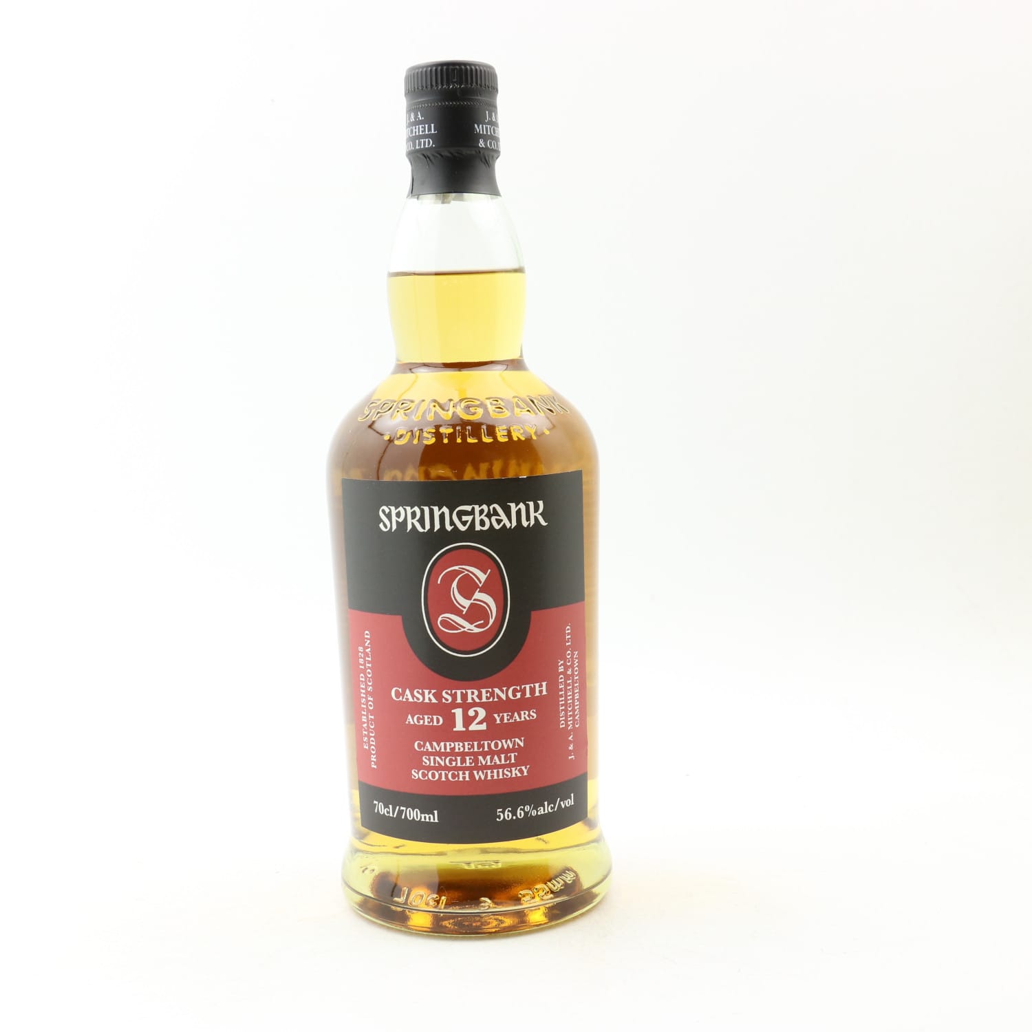 Springbank 12 Year Old Cask Strength 2026 Release 70cl 56.60% Campbeltown Scotland Whisky 