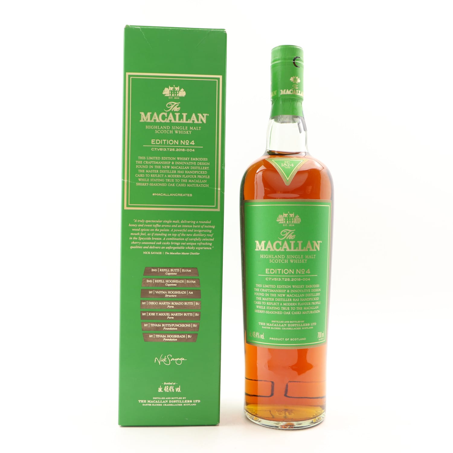 Macallan Edition No4 70cl 48.40% Scotland Speyside Whisky 