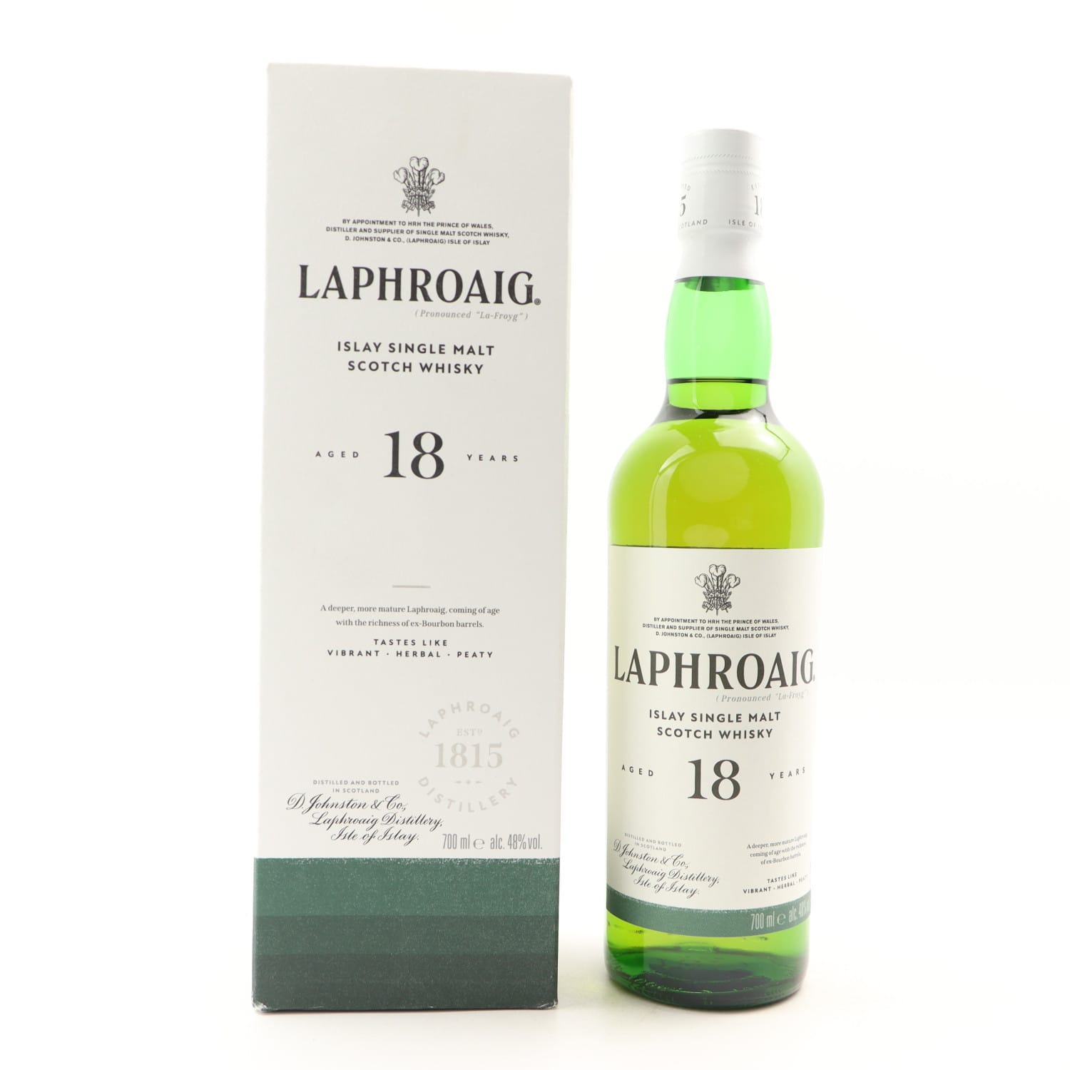 Laphroaig 18 Year Old 70cl 48.00% Scotland Whisky