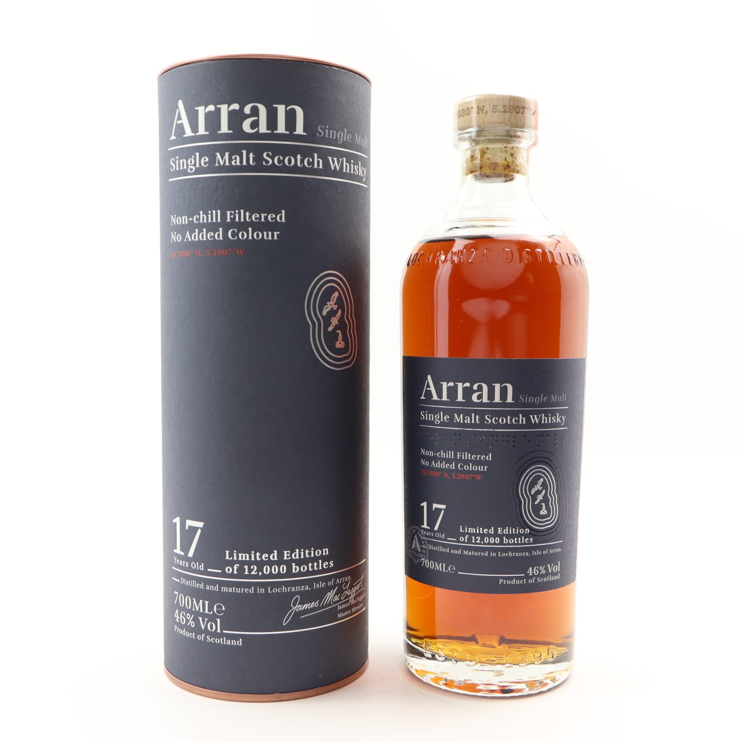 Arran 17 Year Old Limited Edition 70cl 46.00% Islands Scotland Whisky 