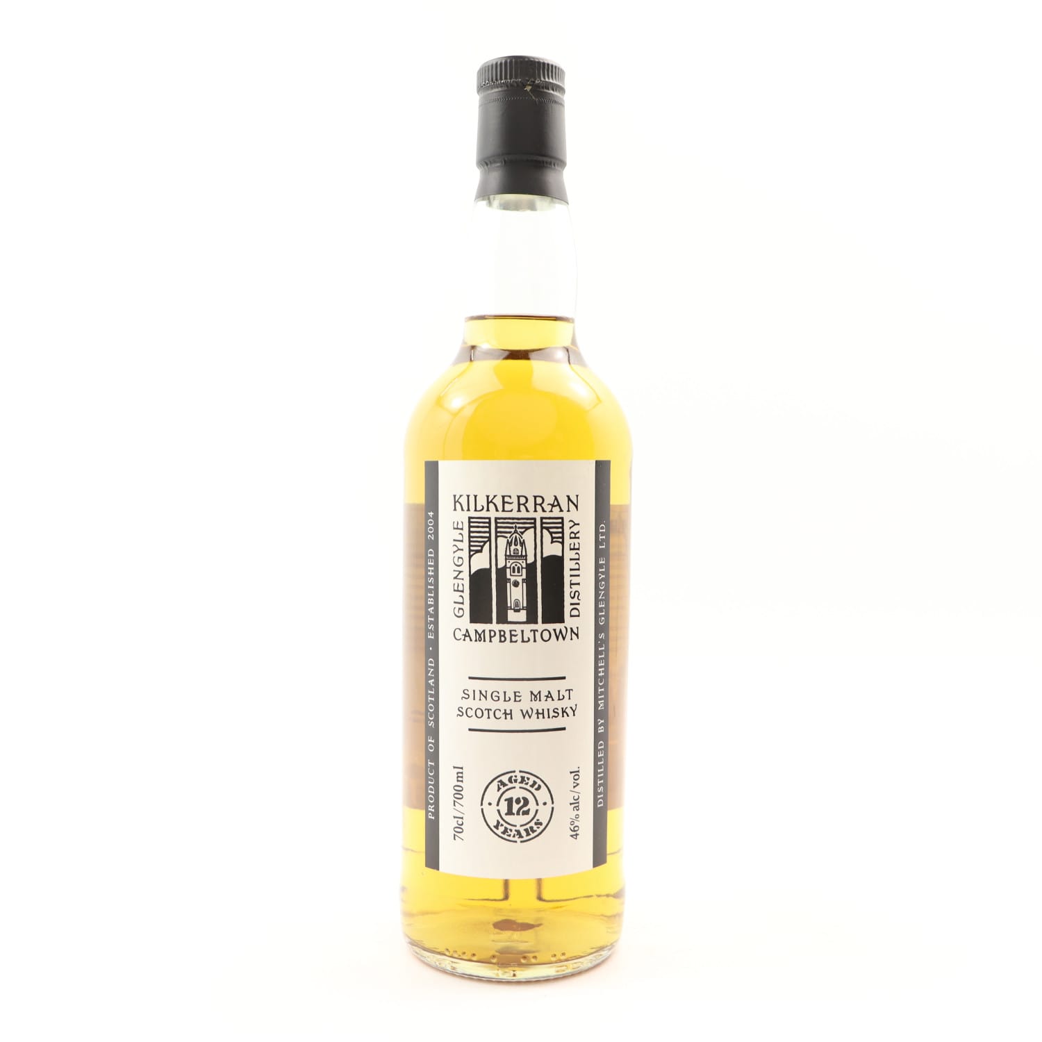 Kilkerran 12 Year Old 70cl 46.00% Scotland Whisky 
