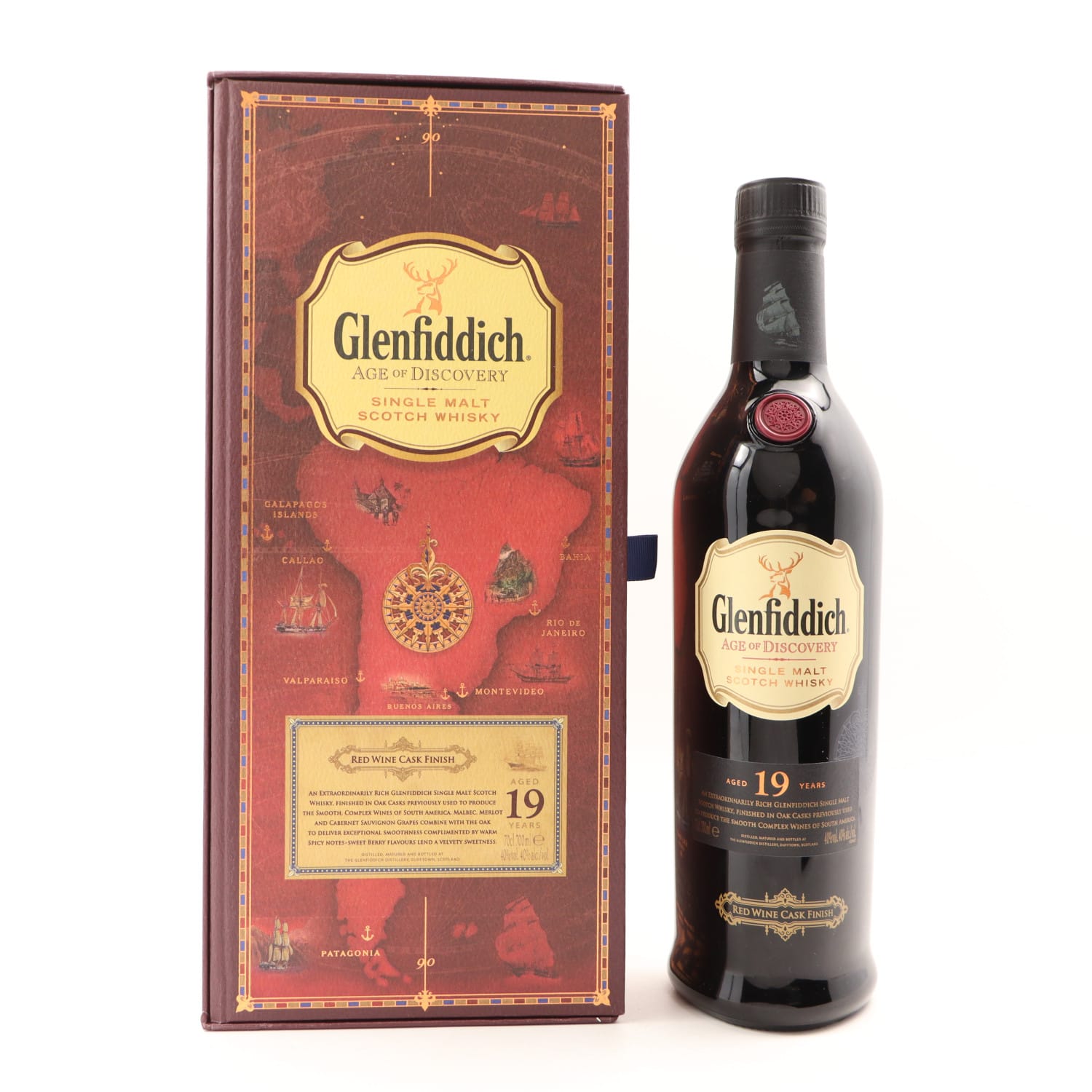 Glenfiddich Age Of Discovery 19 Year Old Red Wine Cask Finish 70cl 40.00% Scotland Whisky 