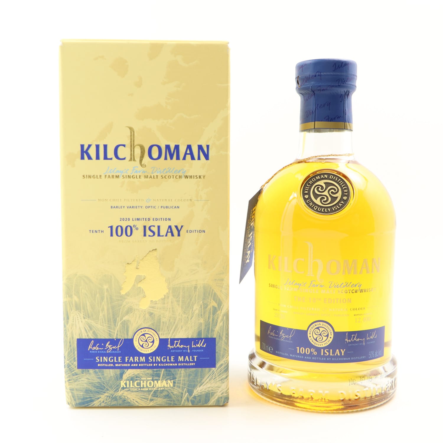 Kilchoman 100% Islay 10th Edition 70cl 50.00% Islay Scotland Whisky 