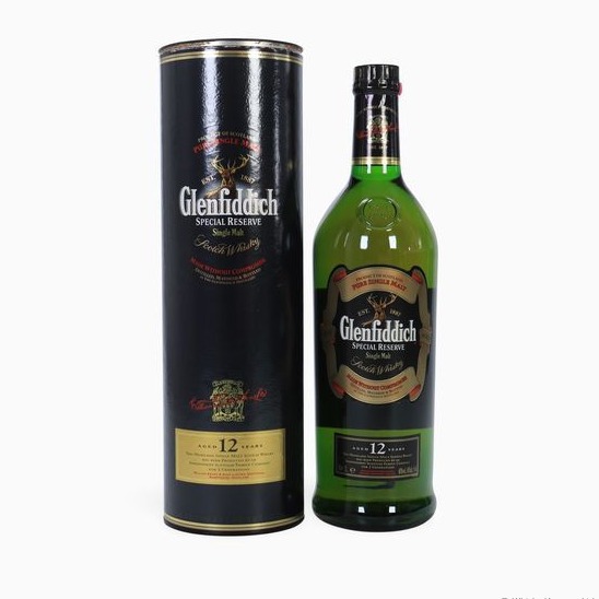 Glenfiddich – 12 Year Old (Special Reserve) 1 Litre 100cl 40.00% Scotland Whisky