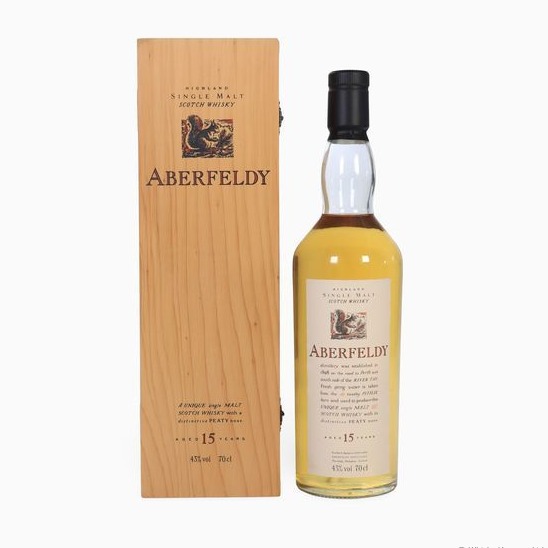 Aberfeldy – 15 Year Old (Flora & Fauna) 70cl 43.00% Scotland Whisky