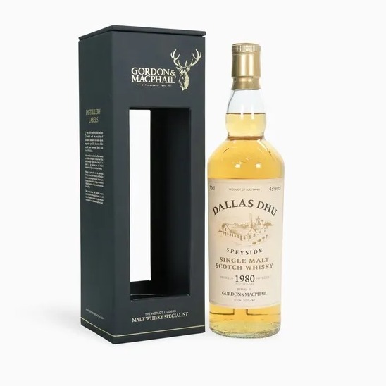 Dallas Dhu – 1980 (Gordon & MacPhail) 70cl 43.00% Scotland Whisky 
